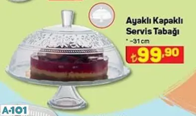 AYAKLI KAPAKLI SERVİS TABAĞI AYAKLI KAPAKLI SERVİS TABAĞI